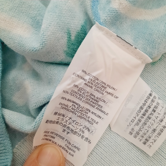 J. Crew Jackie Cardigan In Vintage Florida Print, Small - Picture 7 of 7